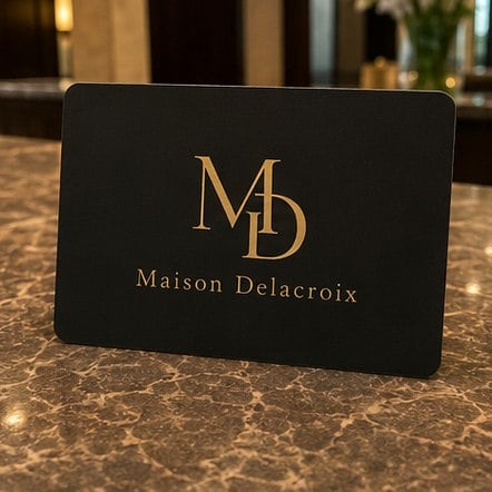 Foil-Stamped Key Card with custom branding