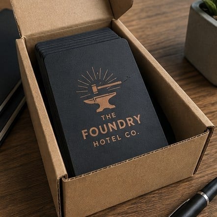 Hotel key cards with logo printing